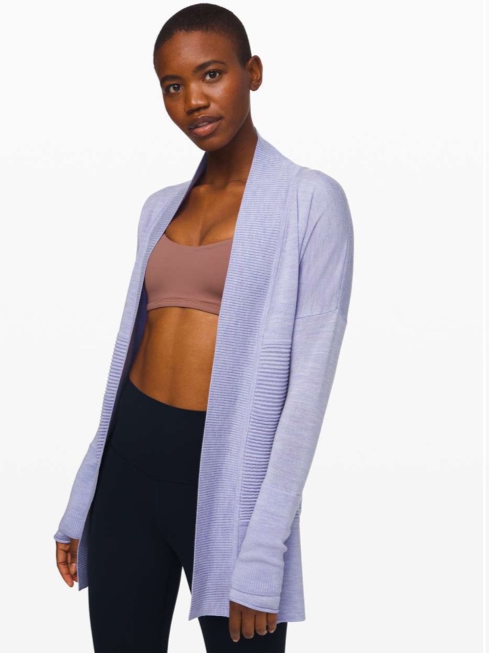 Lululemon Sit In Lotus Wrap I| Heathered Lavender Dusk Size 4